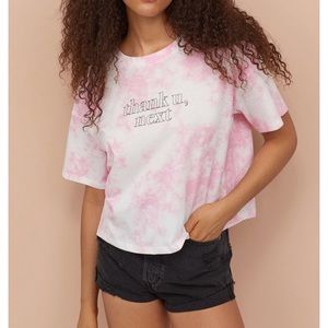 Thank U Next Crop Tee